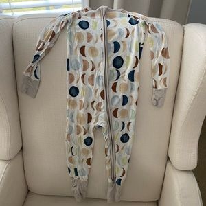 Little Sleepies “Luna Neutral” zippy